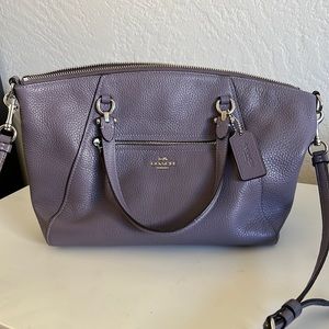 Coach prairie satchel vintage purple crossbody